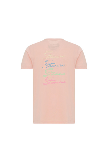 ROUTEFIELD Ανδρικό ροζ μπλουζάκι Toby ΑΝΔΡΙΚΟ T-SHIRT RFTOBY23