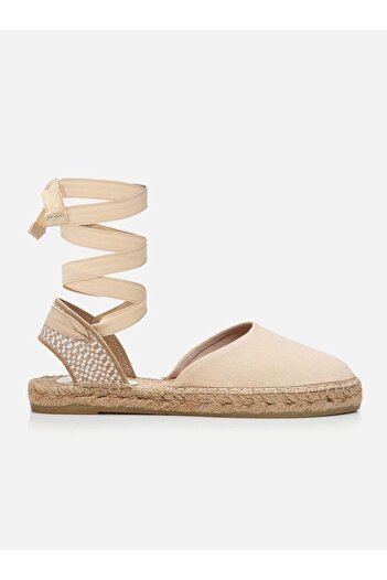 Su Espadril Floran Ekru Kadın Espadril Sandalet