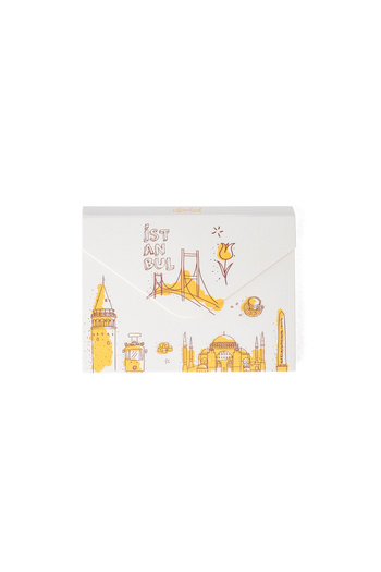 VUKİ Istanbul Letter Model Notepad