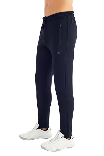 Crozwise Erkrk Çizgi Dokulu Pamuk Polyester Spor Pantolon