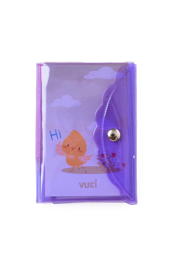 VUKİ Mini 3 Compartment Notebook with Pen