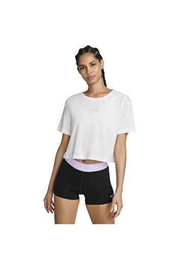 Nike T-shirt Nike Pro, Λευκό, Γυναικείο