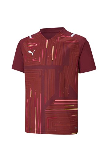 Puma T-shirt Puma Teamultimate Jersey Jr, Red, Kids