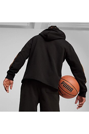 Puma Φούτερ με κουκούλα Puma Caution, Μαύρο, Ανδρικό