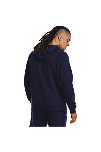 Under Armour Kapuce Under Armour Rival Fleece, Modrá, Pánské