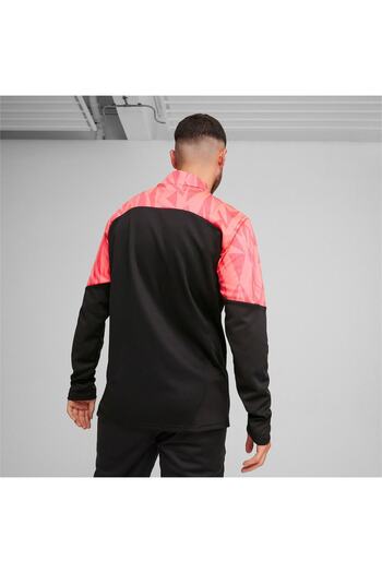 Puma Μπλούζα Puma - Individualfinal Ff. 14, Μαύρο μπλουζάκι με φερμουάρ, Ανδρικά παπούτσια