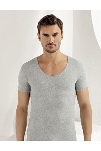 Şahinler 6Pcs Falcon Men's Lycra Crew Neck Undershirt Undershirt E085
