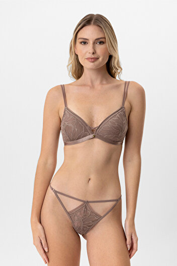 Pierre Cardin 4892 Lucca Lace Without Underwire Σετ σουτιέν με άδειο κύπελλο