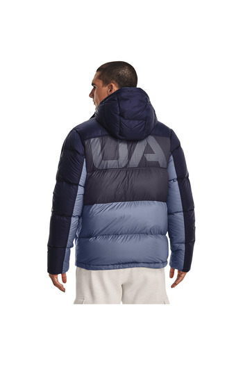 Under Armour Pánská modrá péřová bunda ColdGear - Under Armour
