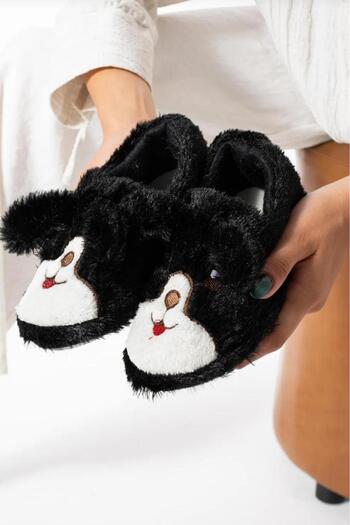 Oksit Asko Non-Slip Nursery Home School Shoes Unisex Children's Slippers
