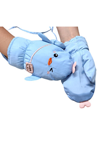 Algitsin O L A Fingerless Children's Snow Gloves 1-4 years old