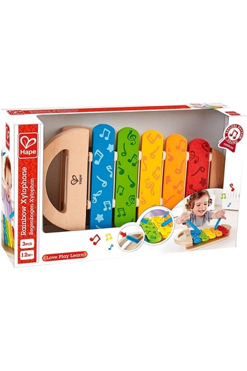 Hape Wooden Rainbow Xylophone