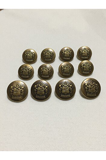karantuhafiye Blazer Jacket Button Set Metalized (Plastic)