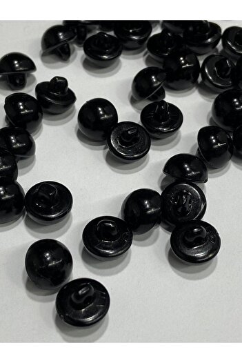 karantuhafiye Black Pearl Button Blouse Button - 20 Pcs