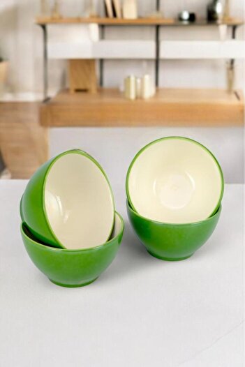 Digithome 10 cm Snack Bowl Porcelain Presentation Bowl Set - 4 Pieces, Tl 4037485   C320.003