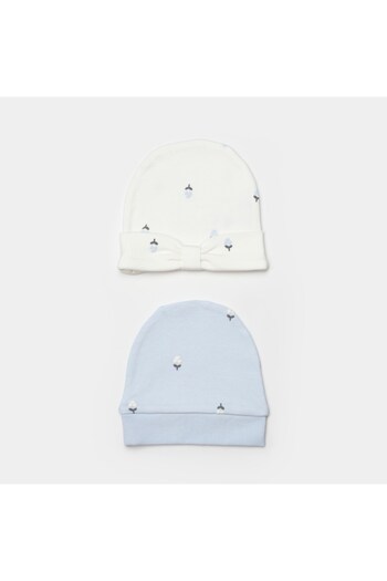 Biorganic Love Floral 2-Piece Baby Hat 72243