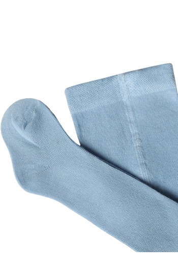 GizaKids Girls Boys Unisex Baby Kids Cotton Blue Pantyhose Set of 3