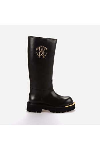Roberto Cavalli Hakiki Deri Nero Kadın Çizme 25601