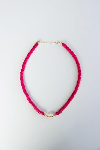 Modex Sea Shell Colorful Bead Necklace