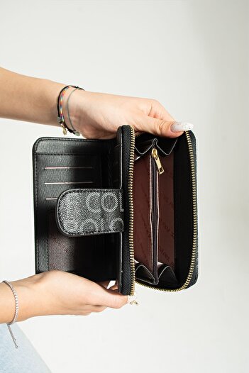 çantamgelsin Polo of Colors Medium Size Women's Wallet with Coin and Card Compartments