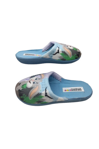 GEZER Blue Ultra Light Children's Slippers - Rabbit Pattern, Gzrtr91741