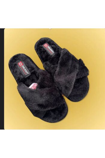 GEZER Women - Plush Furry Personality House Slippers