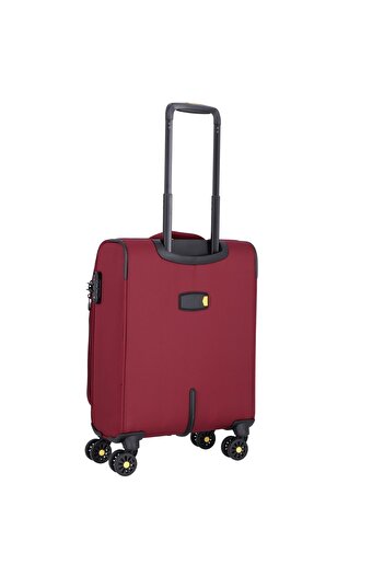 D&N Travel Line 9704 4 Rollen Kabinentrolley S 55 cm mit Dehnfalte
