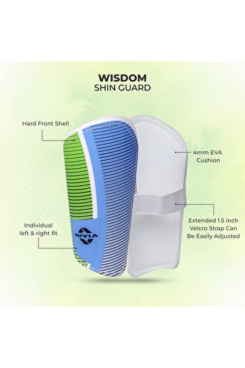Nivia Shinguard Small | White | Protective Gear | Football Shin Pads | Kids Safety