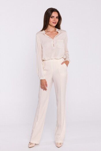 Stylove Trousers with wide legs