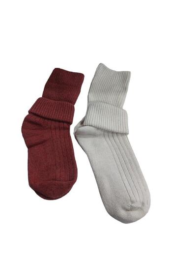 FRT 2-Piece Seamless Wool Women's Socks