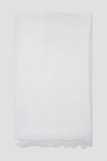 Armine Trend Wrap Shawl - Pearl White 03