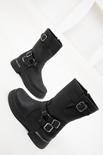 SOHO Dámské černé kozačky – model Bootie 20079