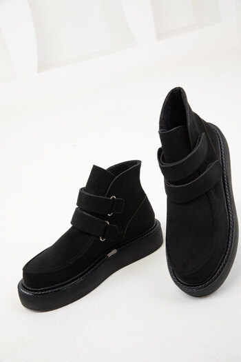 SOHO 20092 Model Suede Μαύρες Γυναικείες Μπότες & Μποτάκια