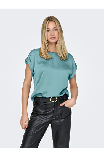 ONLY Onllieke Satin Mix Top - Wvn Noos S/S