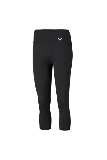 Puma 520266 -01 Train Favorite High Waist Women's Sweatpants - 3/4 Tight, Black