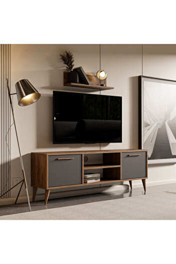 Mezza 1118 Senfoni 138 Cm  Tv Ünitesi Amalfi-Antrasit