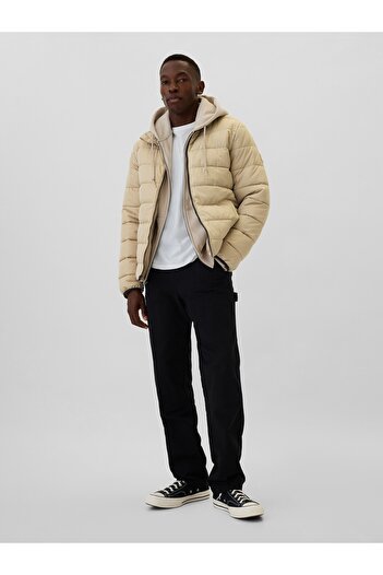 GAP Erkek Bej ColdControl Puffer Ceket