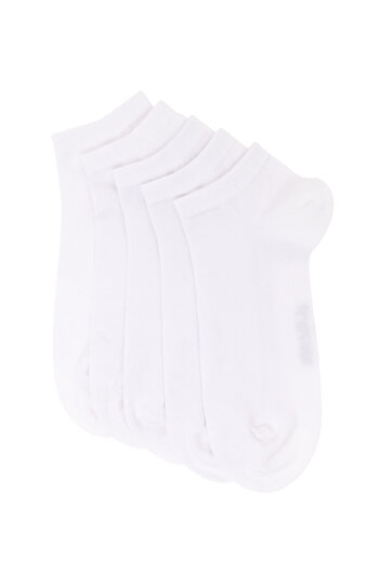 U.S. Polo Assn. Erkek Beyaz 5'li Çorap 50298978-VR013