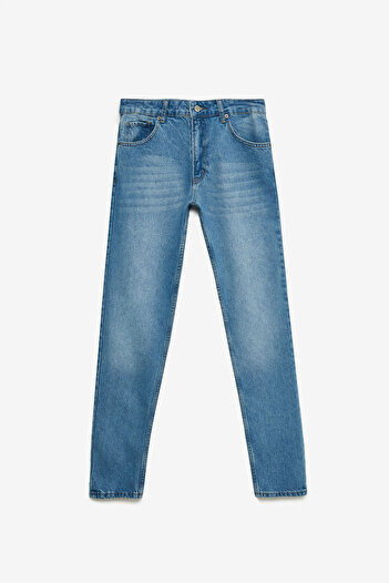 GRIMELANGE Azurha Men's Denim Light Blue Trousers