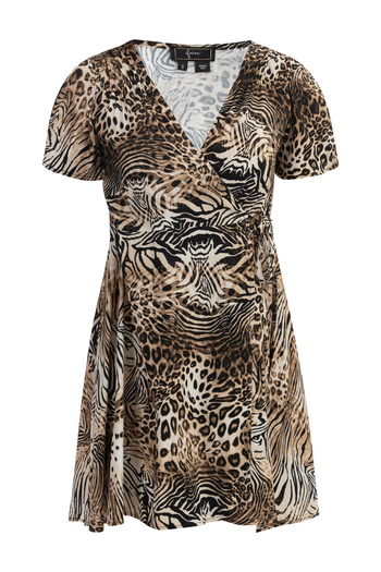 Faina Minikleid με Animal-Print