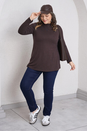 Büyük Moda Waist Belted Jean Trousers