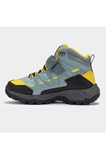 Joma Utah Jr 2421 Grey/Yellow Kids Sports Boots - Jutahw2421V