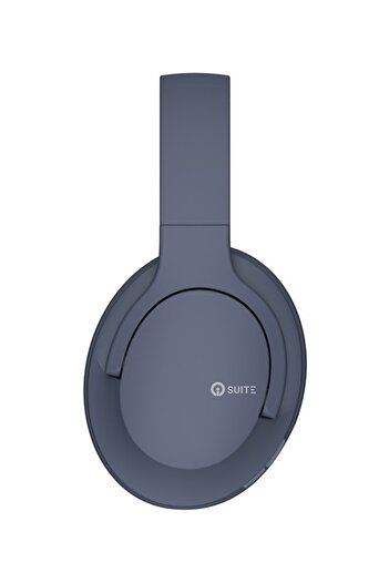 iOsuite Focus 8 Wireless Headphones, Navy Blue - Focus 8