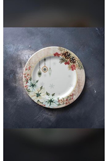 Kosova New Year Round Cake Plate 20 Cm
