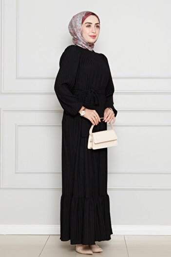 Sevitli Φόρεμα Sahara Hijab - Μαύρη Ρόμπα
