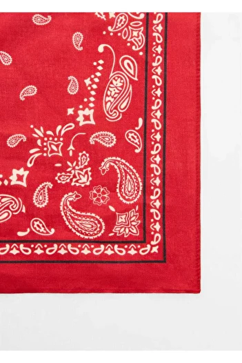 MANGO Woman Baumwoll-Bandana