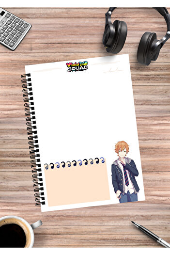 mertfigur Project Sekai - دفتر ملاحظات Akito Shinonome Anime Spiral مقاس A5