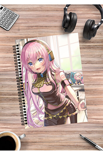 mertfigur Project Sekai - Megurine Luka Anime A5 Notebook with Spiral