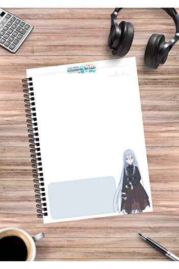 mertfigur Project Sekai - Kanade Yoisaki Anime Spiral A5 Notebook