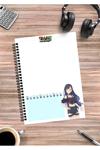 mertfigur Project Sekai - Anime Shiraishi Spiral A5 Notebook